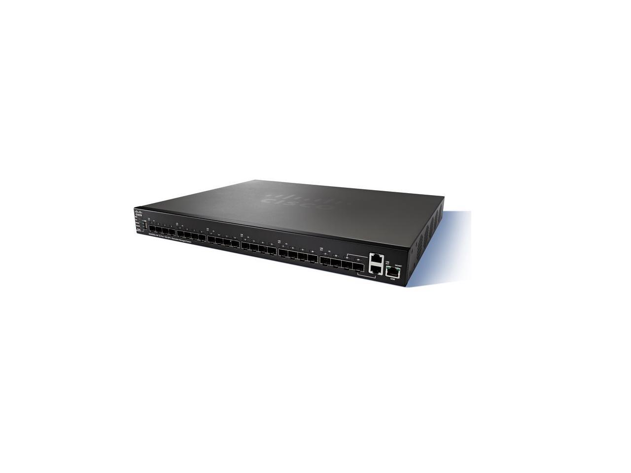 Cisco SMB SG550XG-24F-K9 24 Port Stackable Managed 10 Gb Ethernet Switch