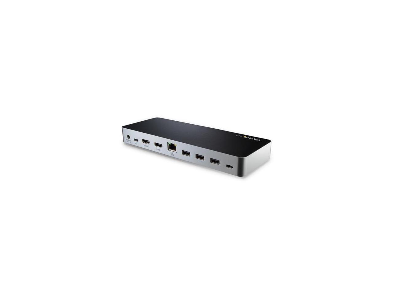 StarTech MST30C2HHPD Dual Monitor USB C Dock - For Windows Laptops - 4K MST - with 60W Power Delivery (USB PD) - Laptop Docking Station
