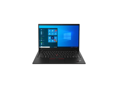 Lenovo ThinkPad X1 Carbon 14" Laptop i5-10210U 8GB 256GB SSD Windows 10 Pro
