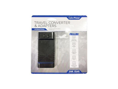 CYBERPOWER SYSTEMS USA TRB1L1 TRAVEL ADAPTER 100-240V IN/OUT