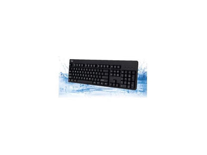 Adesso Ip67 Rated Waterproof, Antimicrobial Multimedia Usb Keyboard With 2X Pri
