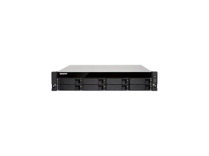 QNAP TS-1273U-RP-16G-US 2U 12-Bay NAS/iSCSI IP-SAN, 10GbE, Redundant PSU