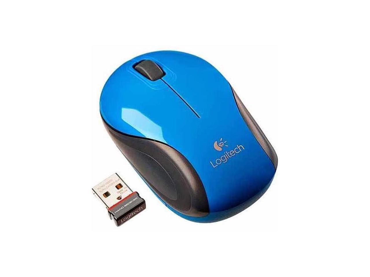 Logitech Wireless Mini Mouse M187 - Blue