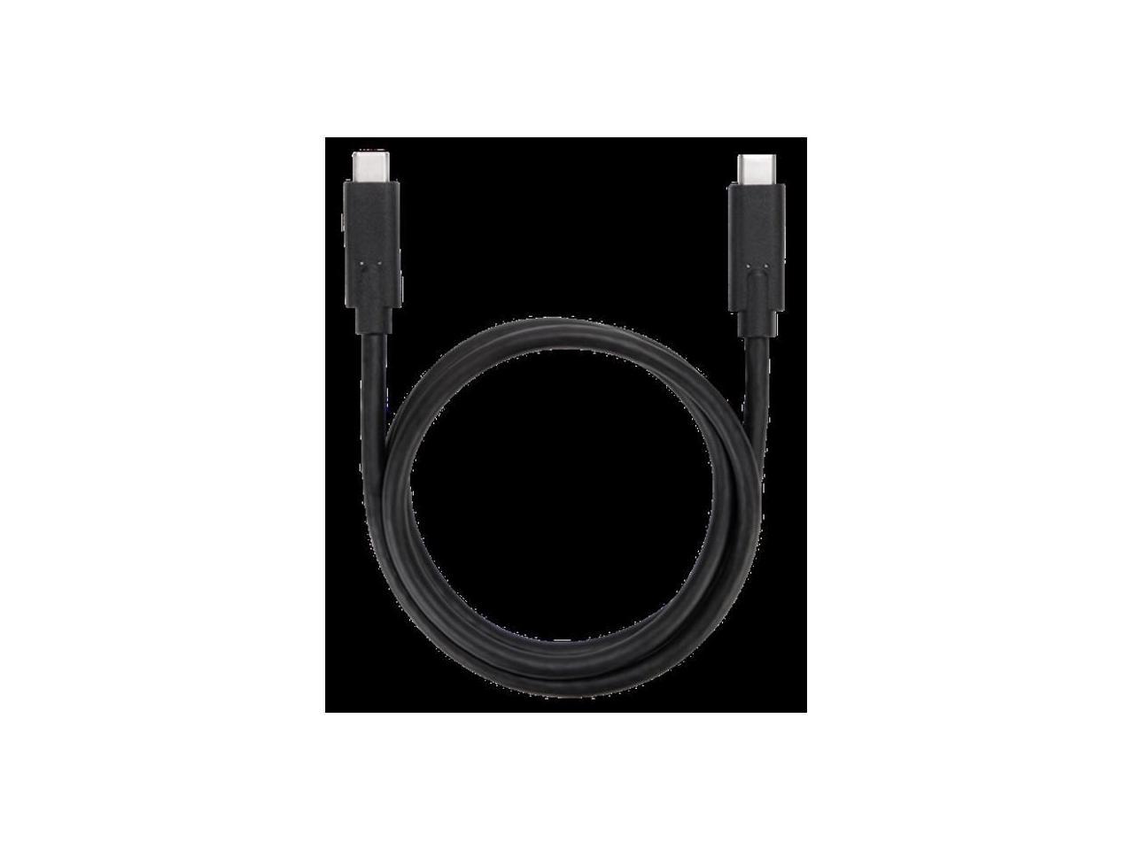 Targus 1-Meter USB-C Male to USB-C Male 10Gbps Cable (Certified) - ACC927USX