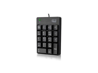 Adesso AKB-601UB - USB Spill Resistant 18-Key Numeric Keypad