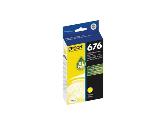Epson Durabrite Ultra 676Xl Ink Cartridge - Yellow