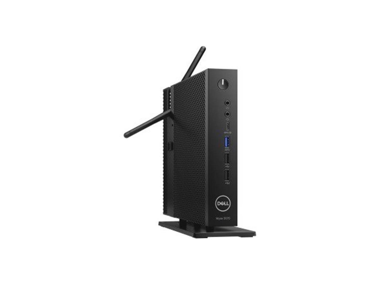 Wyse 5000 5070 Thin Client - Intel Pentium Silver J5005 Quad-core (4 Core) 1.50 GHz - 8 GB RAM DDR4 SDRAM - 64 GB SSD - Gigabit Ethernet - Windows 10 IoT (English/French/Spanish/Portuguese) - Wireless