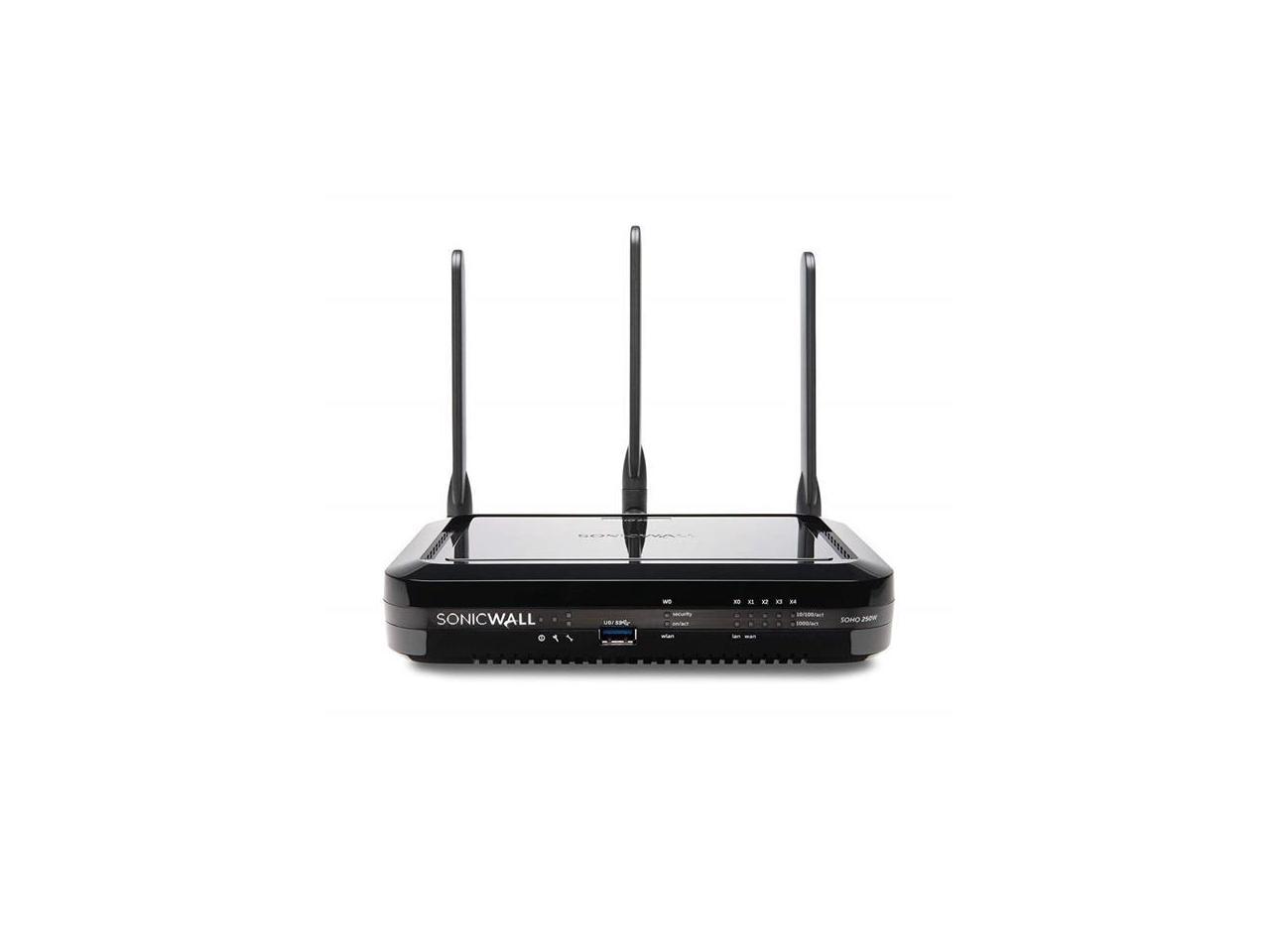 SonicWALL 02-SSC-0940 SOHO 250 Wireless & Base Security VPN Firewall