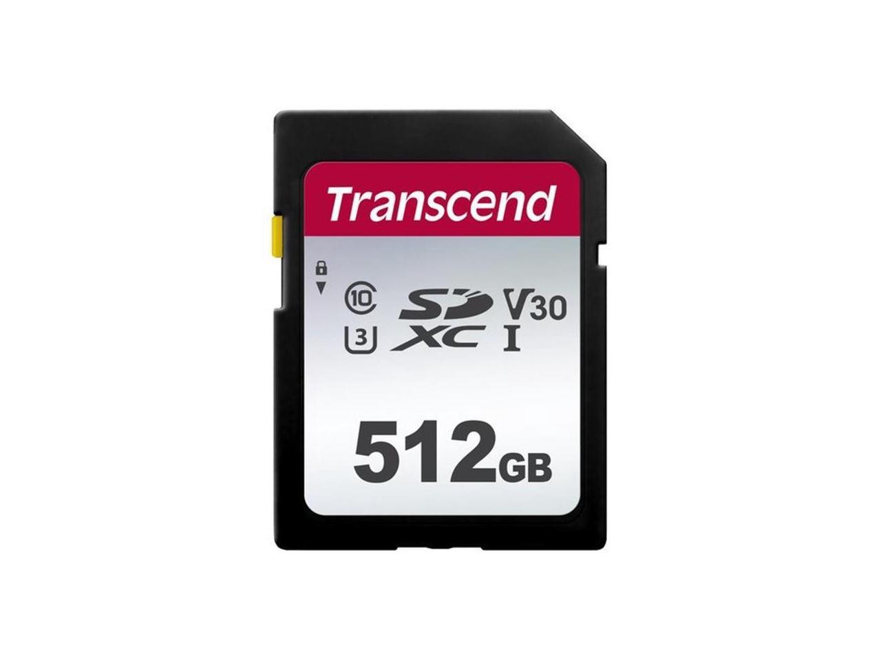 Transcend 512 GB Class 10/UHS-I (U3) SDXC