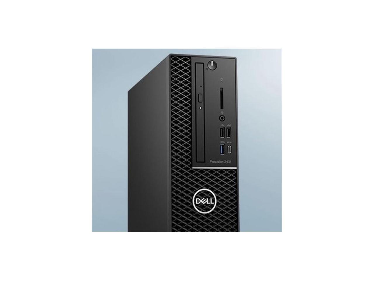 Dell Precision Tower 3431 SFF Desktop Computer i5-9600 8GB 1TB HDD W10P WX 2100