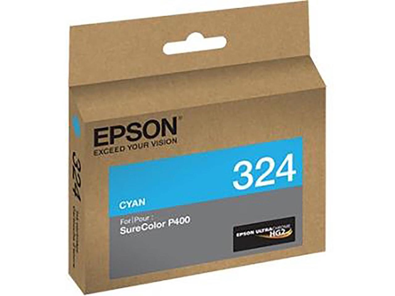 EPSON PRINT T324220 ULTRACHROME HG2 CYAN INK CARTRIDGE, STANDARD CAPACITY