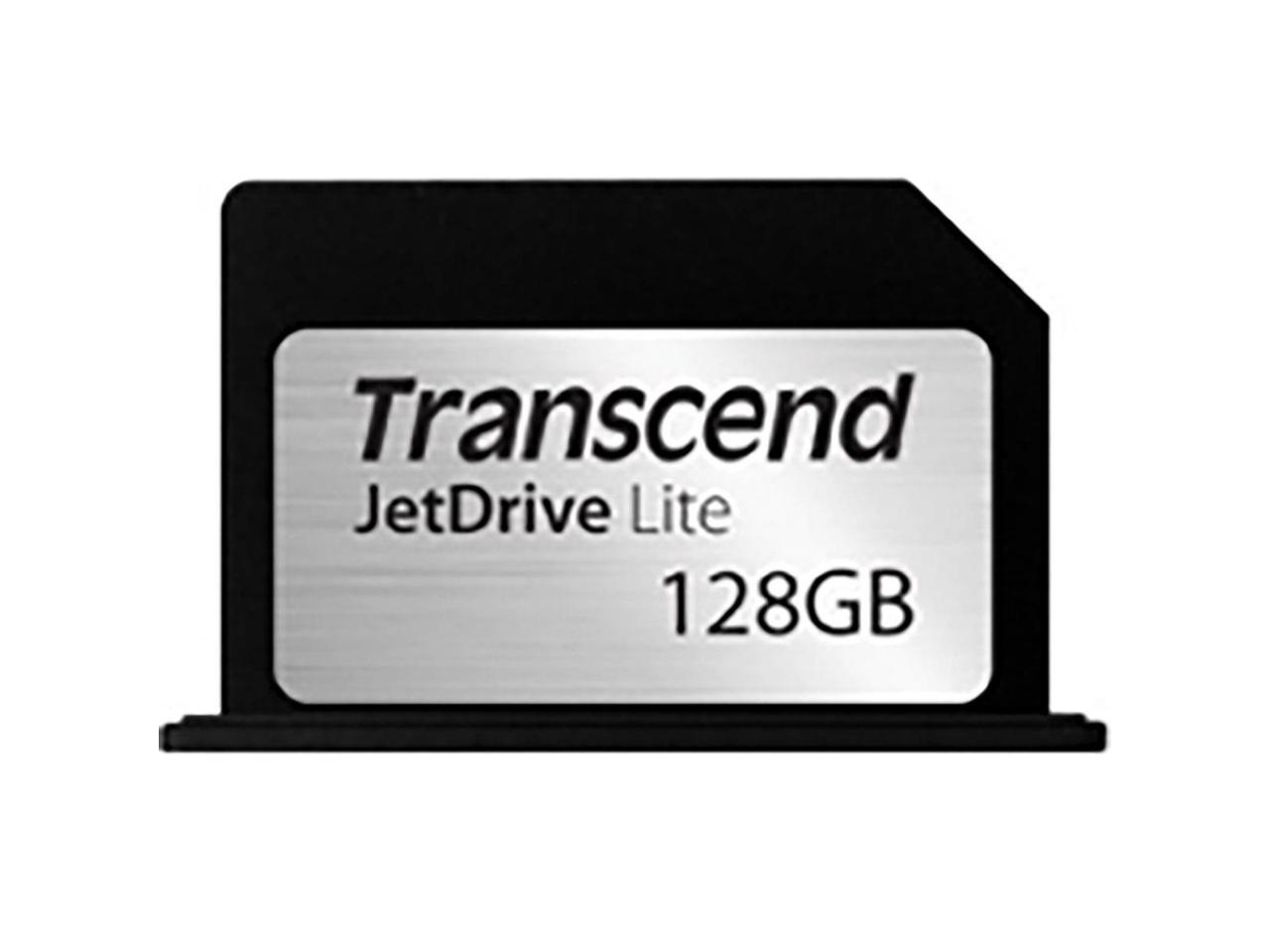 Transcend - TS128GJDL330 - Transcend 330 128 GB JetDrive Lite - 95 MB/s Read - 60 MB/s Write - 1 Card