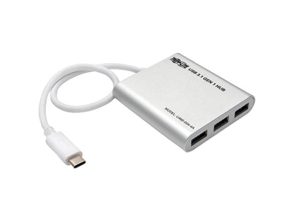 Tripp Lite 4-Port Portable USB 3.1 Gen 1 USB Type-C USB-C Hub Tablet Laptop (U460-004-4A)