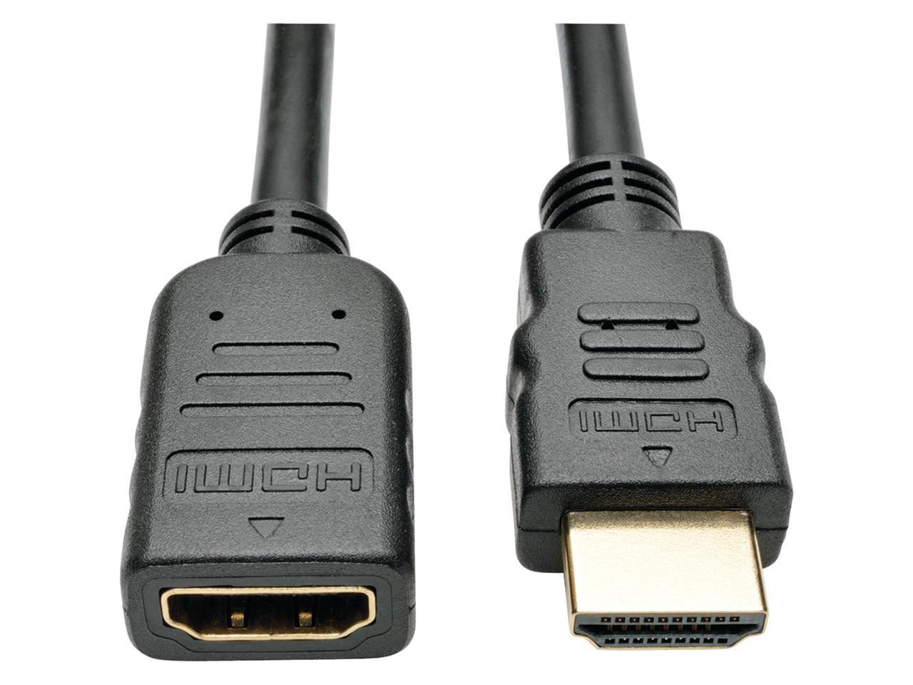 Tripp Lite High-Speed HDMI Extension Cable with Ethernet and Digital Video with Audio, Ultra HD 4K x 2K (M/F), 6 ft. (P569-006-MF)