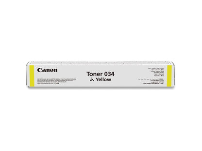 CANON USA 9451B001 CANON CARTRIDGE 034 YELLOW TONER - FOR IMAGECLASS MF820CDN AND MF810CDN - FULL Y