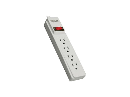Tripp Lite Power It! 4-Outlet Power Strip with ABS Fire Retardant Plastic Casing