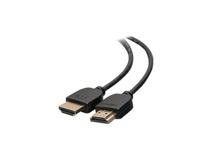 C2G 10ft (3m) Flexible Standard Speed HDMI Cable with Low Profile Connectors - 10 ft HDMI A/V Cable for Computer, Monitor, Projector, Home Theater System, HDTV, Gaming Console, Audio/Video Device, Blu