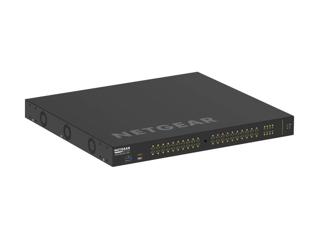 Netgear M4250-40G8F-PoE+ AV Line Managed Switch GSM4248P100NAS