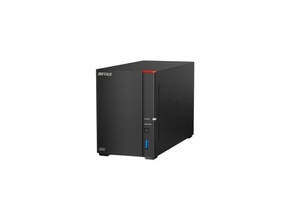 Buffalo LinkStation SoHo 720DB 16TB Hard Drives Included Private Cloud (2 x 8TB, 2 Bay)