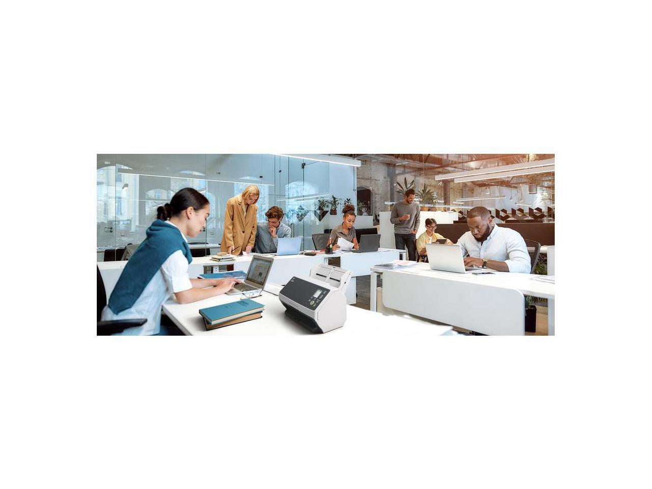 Fujitsu fi-8170 Large Format ADF/Manual Feed Scanner 600 dpi Optical PA03810B-055