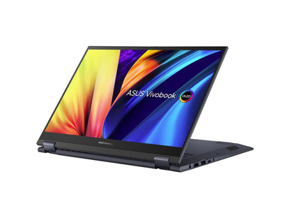 Asus Vivobook S 14 Flip TN3402 TN3402QA-DS76T 14" Touchscreen Convertible Notebook - 2.8K - 2880 x 1800 - AMD Ryzen 7 5800H Octa-core (8 Core) - 16 GB Total RAM - 8 GB On-board Memory - 1 TB SSD