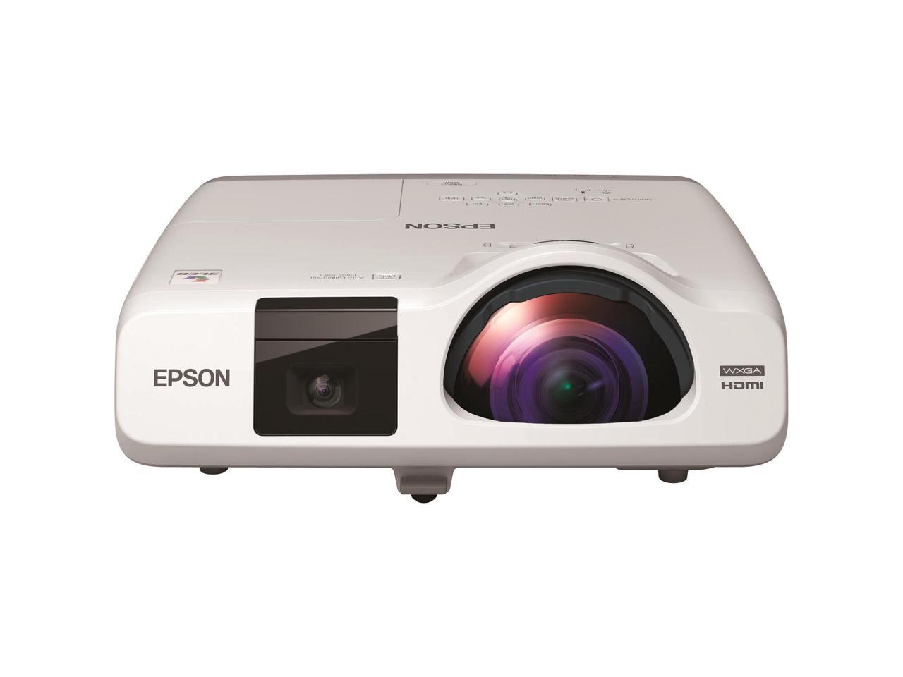 Epson BrightLink 536Wi WXGA 3LCD Short-throw Interactive Classroom Projector 3400 lumens, V11H670022