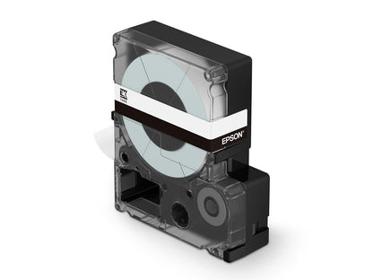 Epson LabelWorks Standard LK Tape Cartridge ~1/4" Black on White