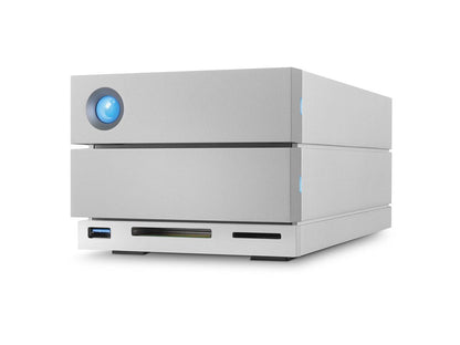 LACIE 20TB 7200 RPM 2 x Thunderbolt 3 Professional Dual-Disk Hardware RAID Model STGB20000400