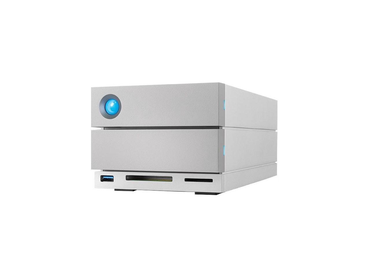 LACIE 8TB Thunderbolt 3 Professional Dual-Disk Hardware RAID Model STGB8000400