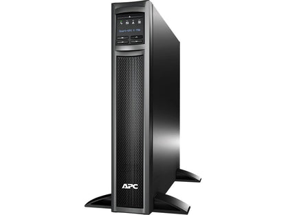 APC SMX750NC Smart-Ups X 750Va Tower/Rack - Ups (Rack-Mountable / External) - Ac 120 V - 600 Watt - 750 Va - Ethernet 10/100, Usb - Output Connectors: 8 - 2U - Black - With Apc Ups Network Management