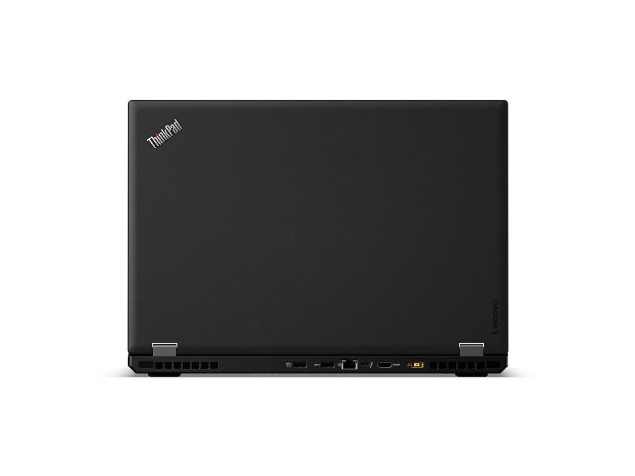 Lenovo Laptop ThinkPad P50 (20EN001EUS) Intel Core i7 6th Gen 6820HQ (2.70 GHz) 16 GB Memory 256 GB SSD NVIDIA Quadro M2000M 15.6" 4K/UHD Windows 10 Home downgrade to Windows 7 Professional 64-Bit