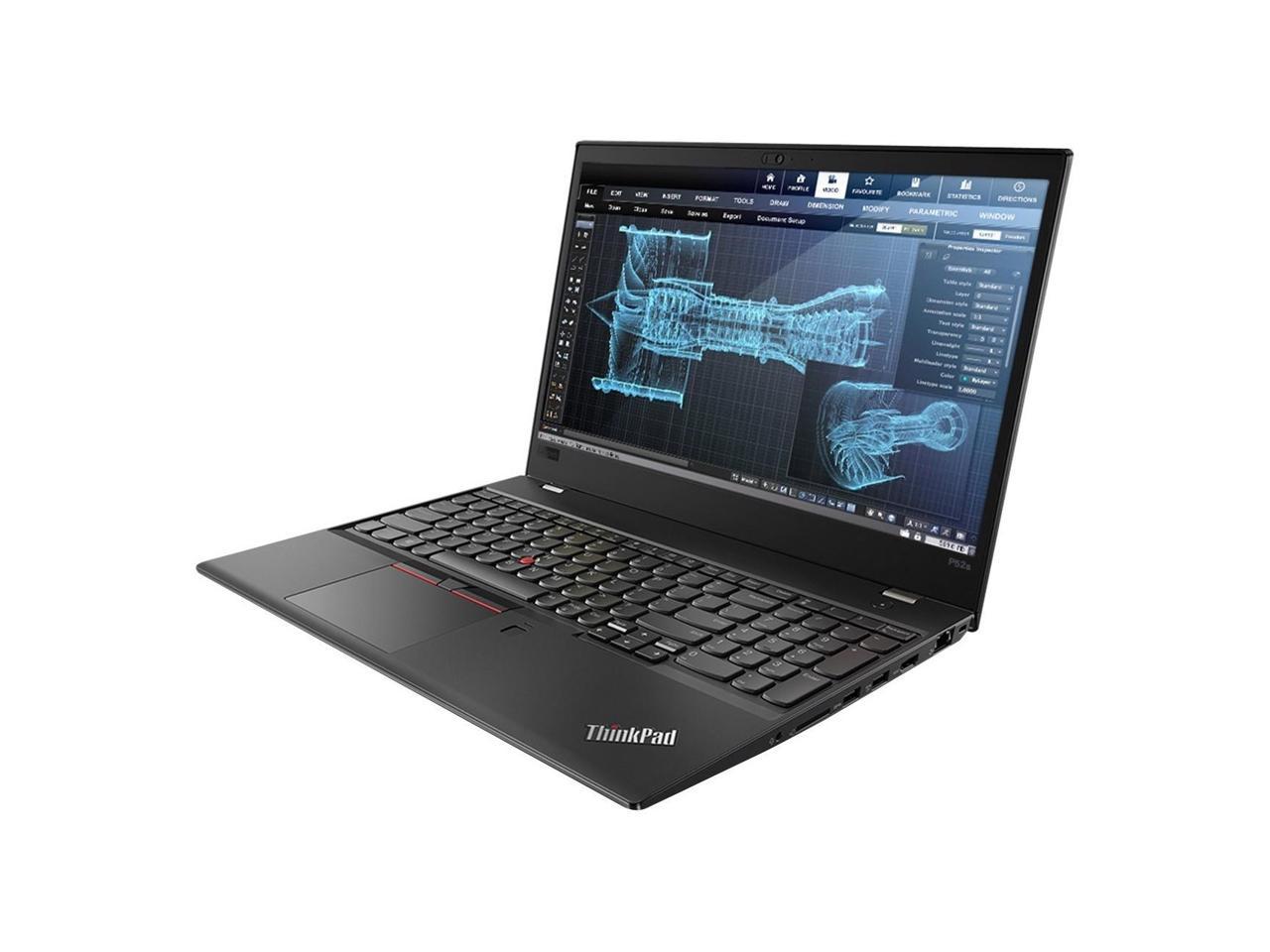 Lenovo 20LB0028US Thinkpad P52S 20Lb - Core I7 8550U / 1.8 Ghz - Win 10 Pro 64-Bit - 16 Gb Ram - 512 Gb Ssd Tcg Opal Encryption 2, Nvme - 15.6 Inch Ips Touchscreen 1920 X 1080 (Full Hd) - Quadro P500