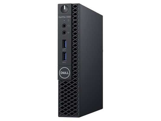 DELL Desktop Computer OptiPlex 3060 (XKF5K) Intel Core i5 8th Gen 8500T (2.10 GHz) 8 GB DDR4 256 GB M.2 SATA SSD Intel UHD Graphics 630 Windows 10 Pro 64-bit
