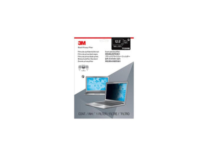 3M TF125W9B Touch Privacy Filter for 12.5" Widescreen Laptop - Standard Fit