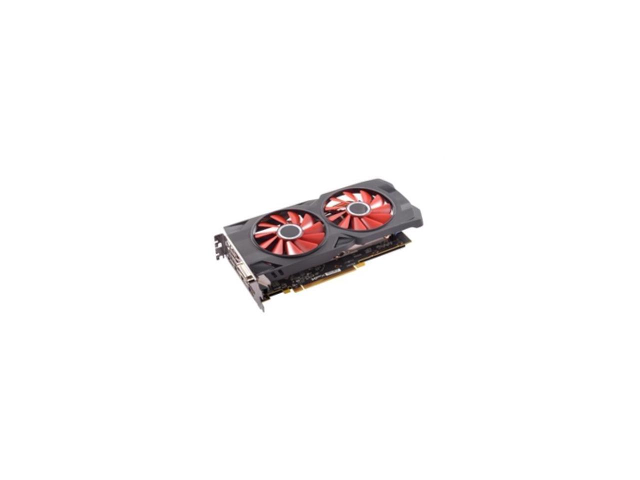 XFX Radeon RX 570 Black Edition DirectX 12 RX-570P8DBD6 8GB 256-Bit DDR5 PCI Express 3.0 CrossFireX Support Video Card