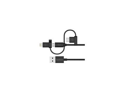 Belkin Lightning/Micro-USB/USB Data Transfer Cable