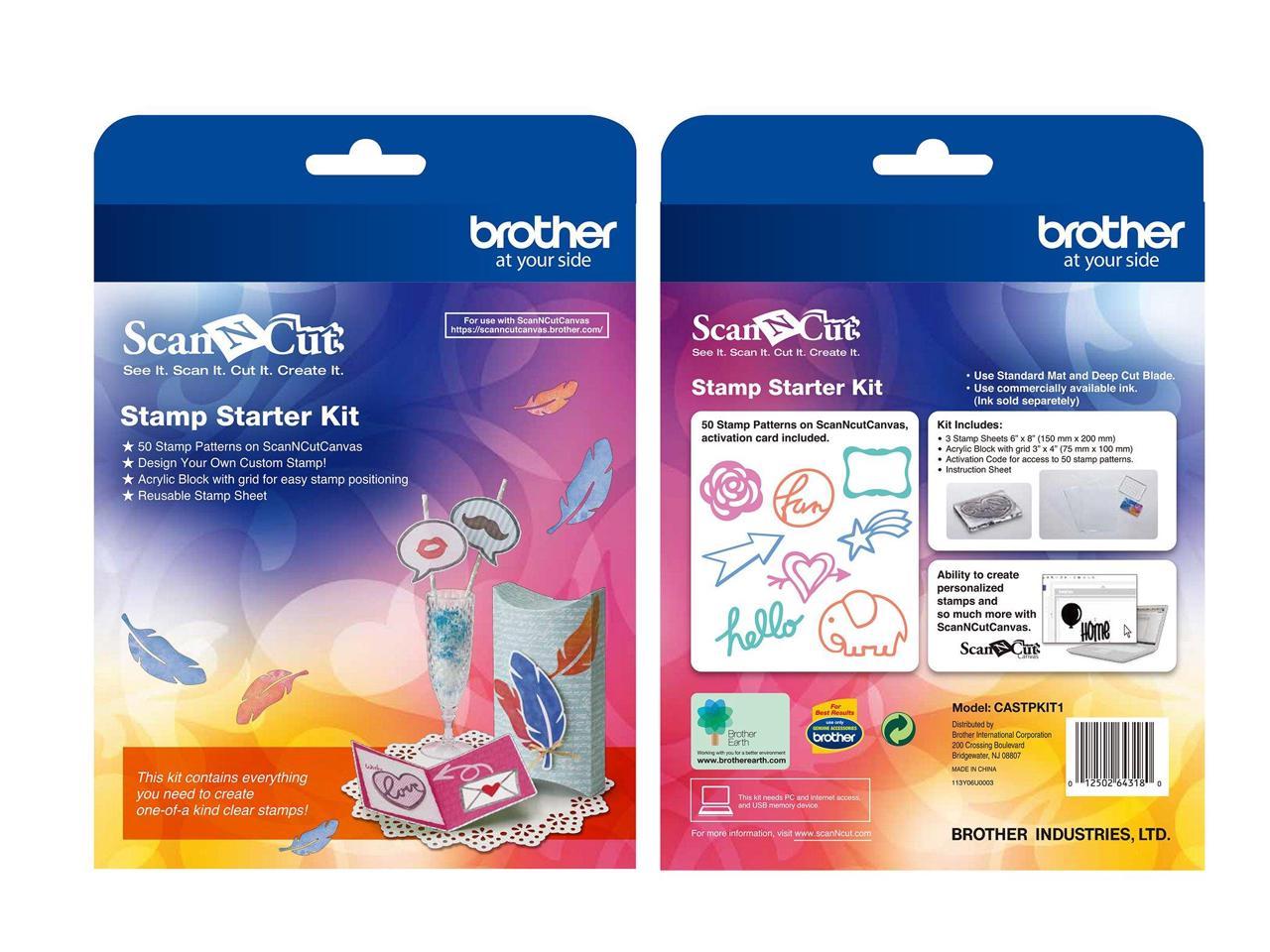 Brother CASTPKIT1 Scanncut Stamp Starter Kit