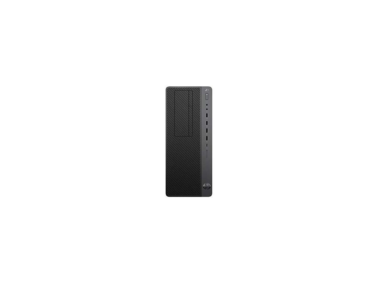 HP Z1 G5 Workstation - Core i3 i3-9100 - 4 GB RAM - 256 GB SSD - Tower - Windows 10 Pro - Serial ATA Controller - Intel Optane Memory Ready - Gigabit Ethernet