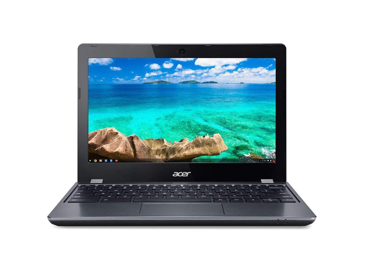 Acer Chromebook C740-C4PE 11.6" Laptop Intel Celeron HD 4GB RAM 16GB SSD - Black