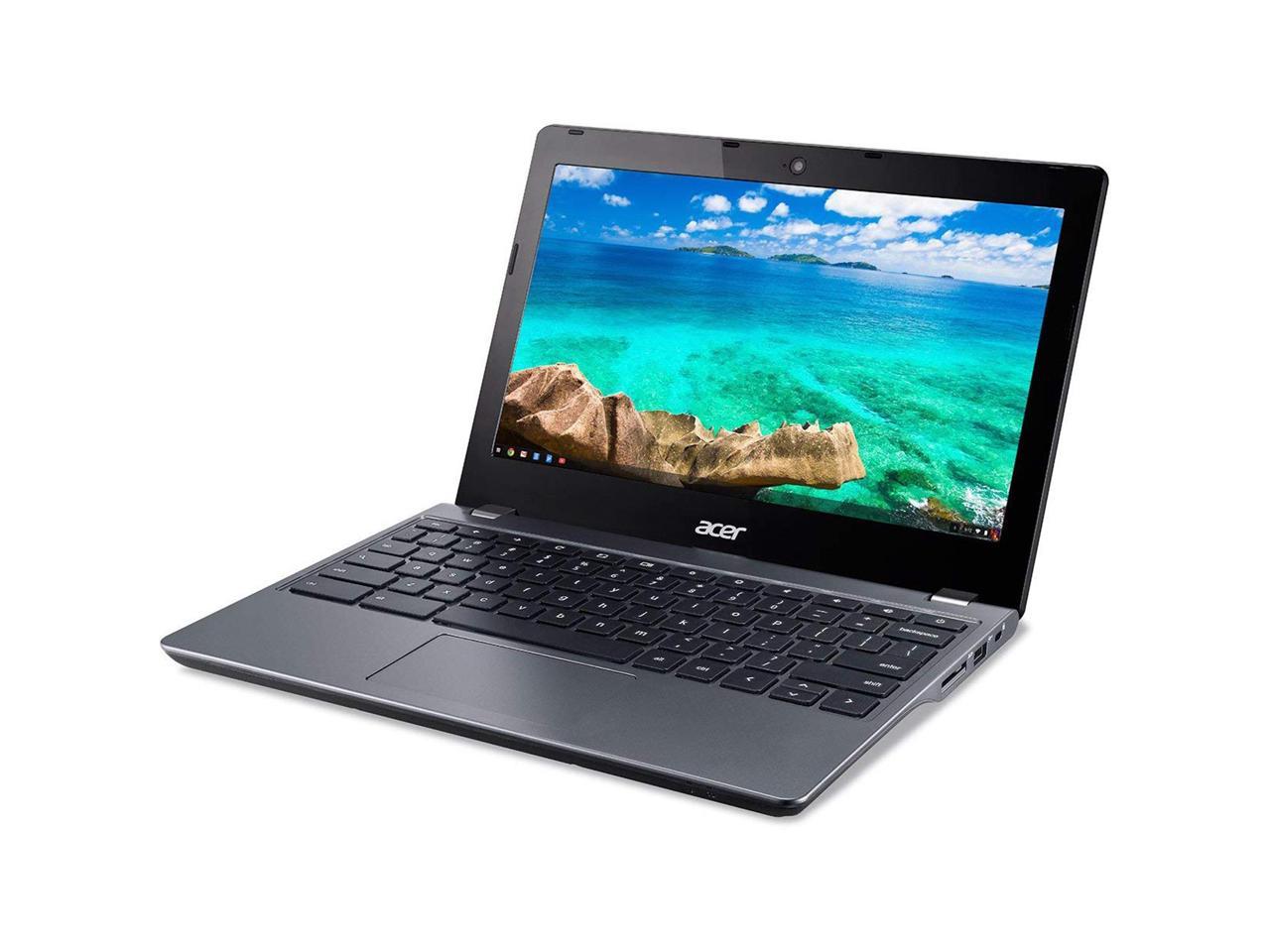 Acer Chromebook C740-C4PE 11.6" Laptop Intel Celeron HD 4GB RAM 16GB SSD - Black