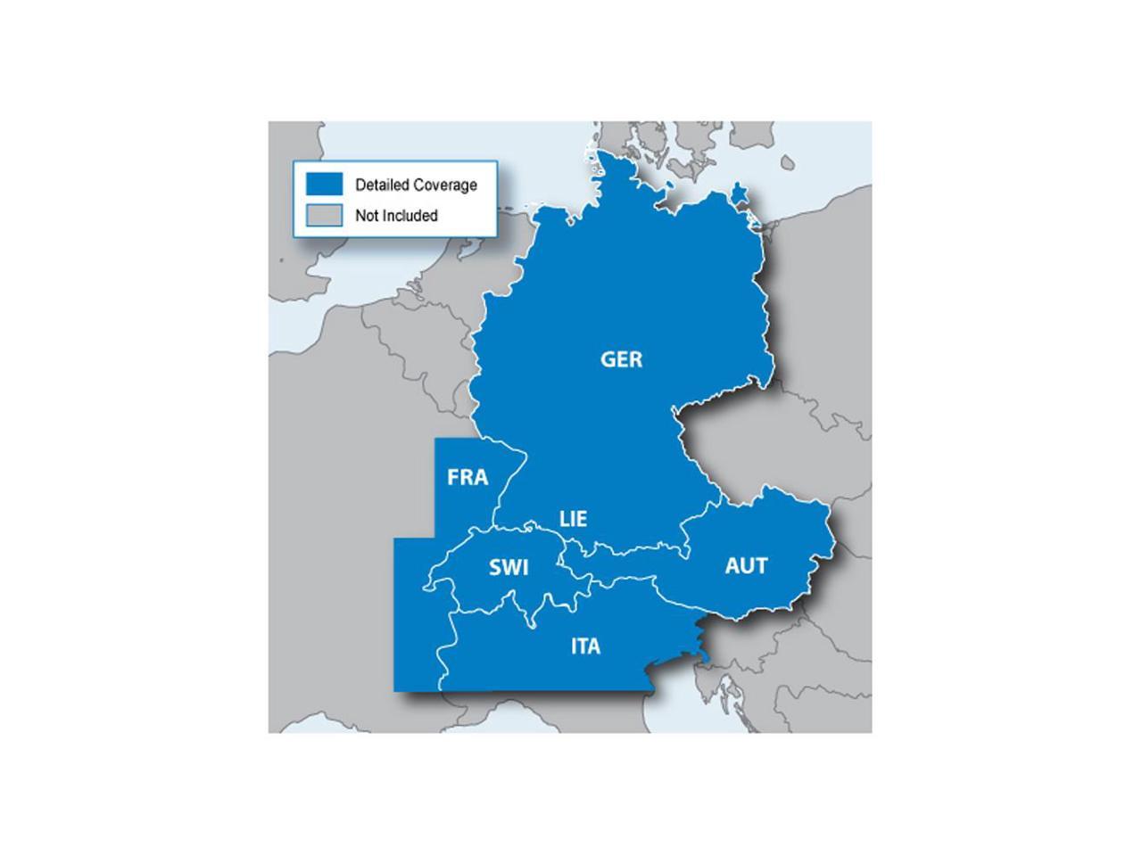 GARMIN CITY NAVIGATOR EUROPE NT ALPS + DACH