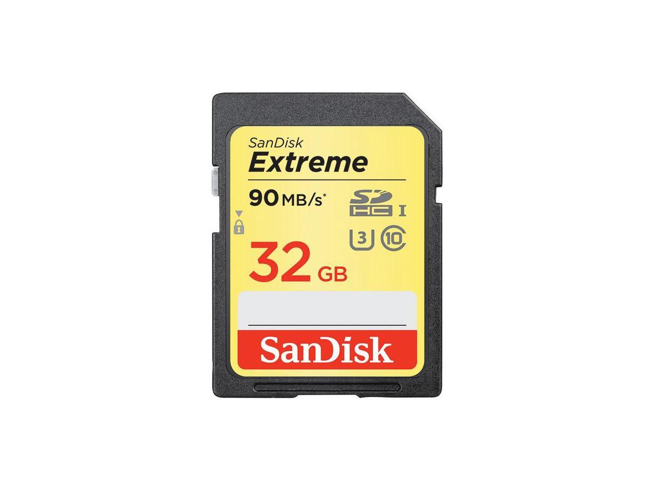 SanDisk 32GB EXTREME SDHC CRD- Part # SDSDXVE-032G-ANCIN