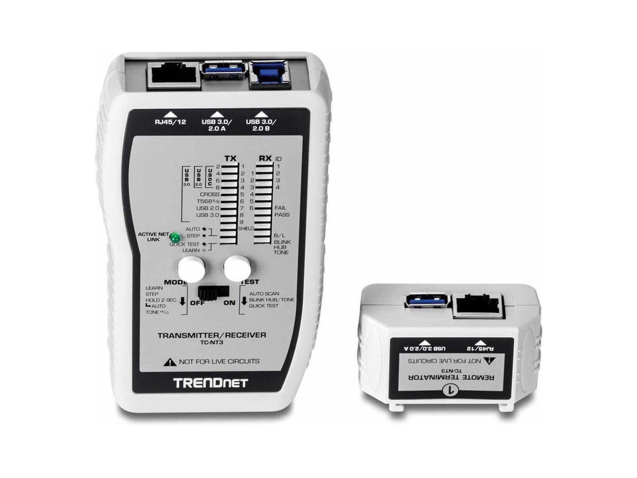 TRENDnet TC-NT2 VDV & USB Cable Tester