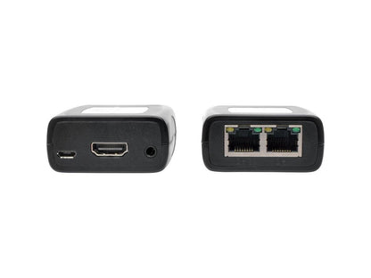 Tripp Lite B125-101-60-IRU HDMI over Dual Cat5/Cat6 Extender Kit, In-Line Transmitter/Receiver for Video/Audio, 1920 x 1080 (1080p) @ 60 Hz, IR (B125-101-60-IRU)