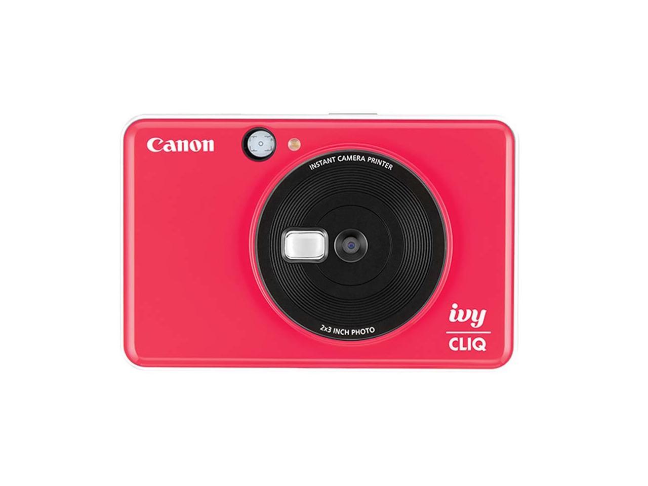 Canon CLIQLBRED IVY CLIQ Instant Camera - Lady Bug Red