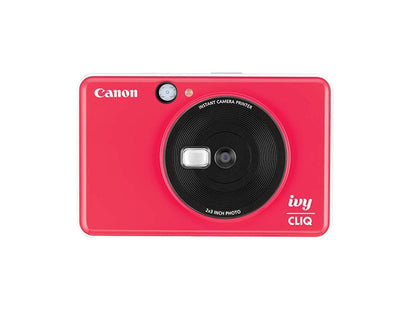 Canon CLIQLBRED IVY CLIQ Instant Camera - Lady Bug Red