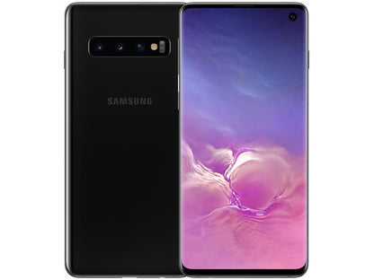 Samsung Galaxy S10 G973 128GB Unlocked GSM LTE Phone with Triple 12 MP + 12 MP + 16 MP Rear Camera - Prism Black (International Version)