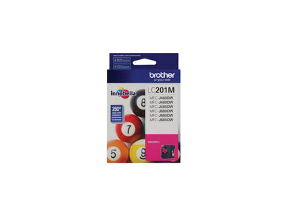 BROTHER INDUSTRIES, LTD INNOBELLA LC201M INK CARTRIDGE