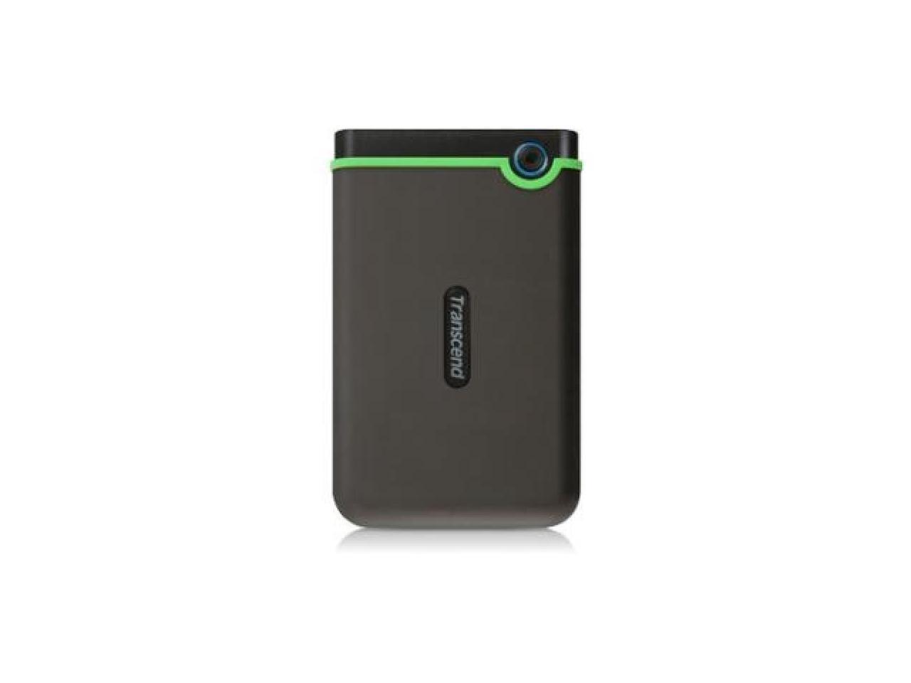 Transcend TS1TSJ25MC 1Tb Storejet2.5 Mc, Portable Hdd, Iron Gray