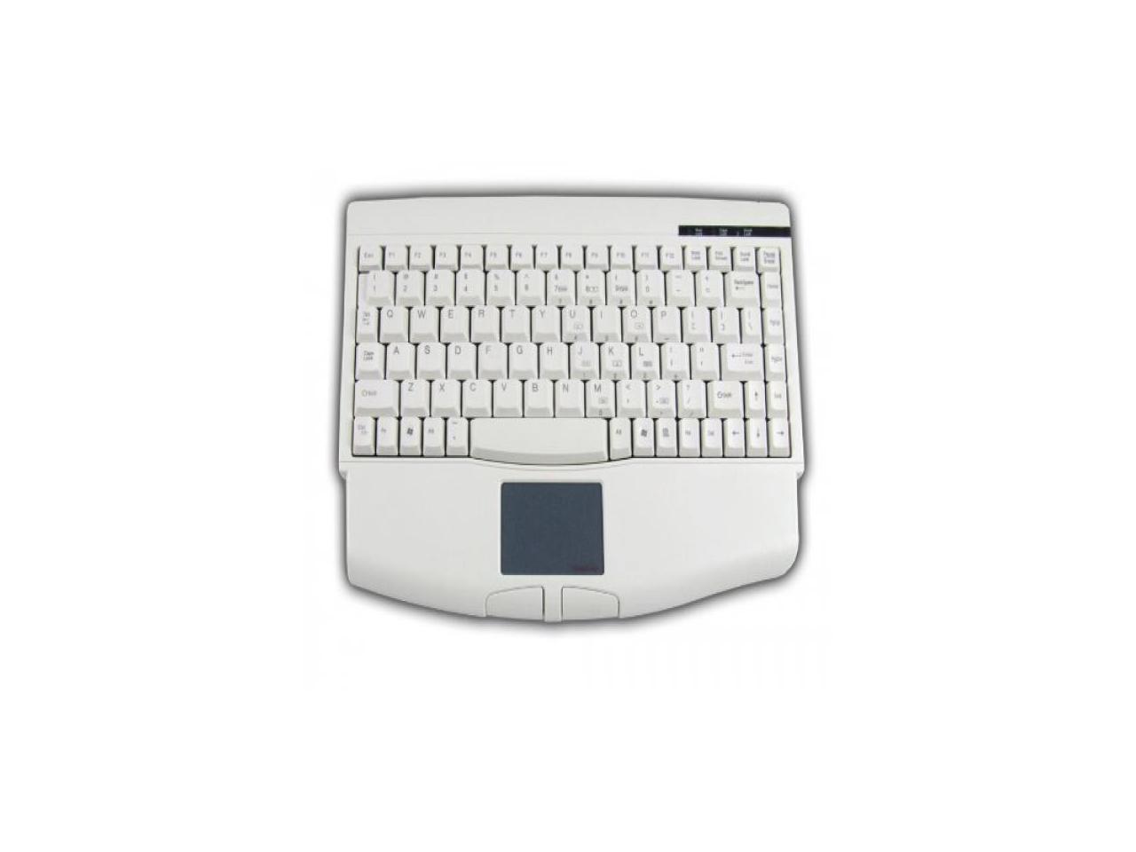 Adesso Mini Touchpad USB Keyboard for Windows with Wrist Rest (ACK-540UW)